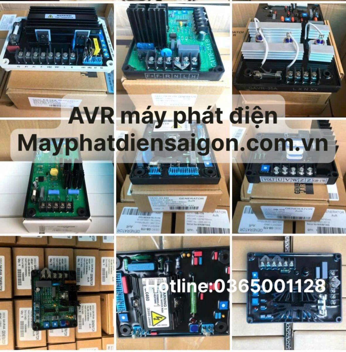 dịch vụ sửa chữa Bo AVR máy phát điện