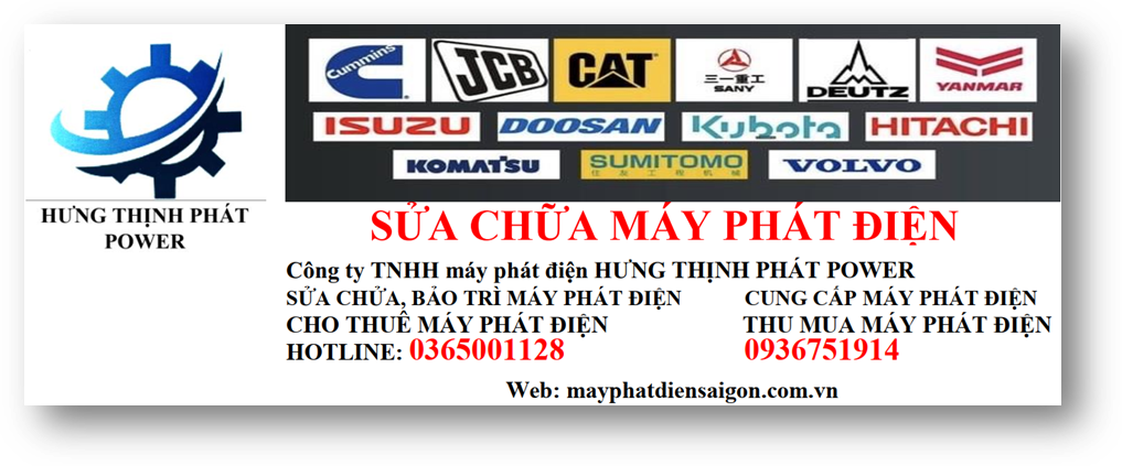 dịch vụ sửa chữa máy phát điện tại Bình Dương và TP HCM