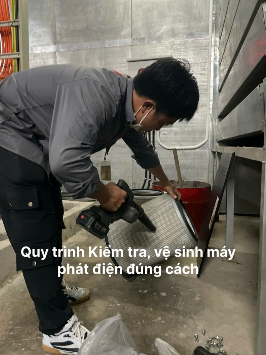 “Kỹ thuật viên bảo trì máy phát điện tại Bình Dương”