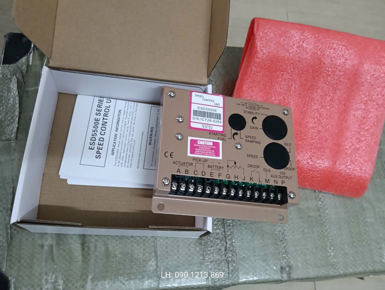 Bộ điều tốc ESD5500E GAC